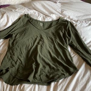 Olive green long sleeve